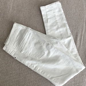 White Skinny Levi Jeans